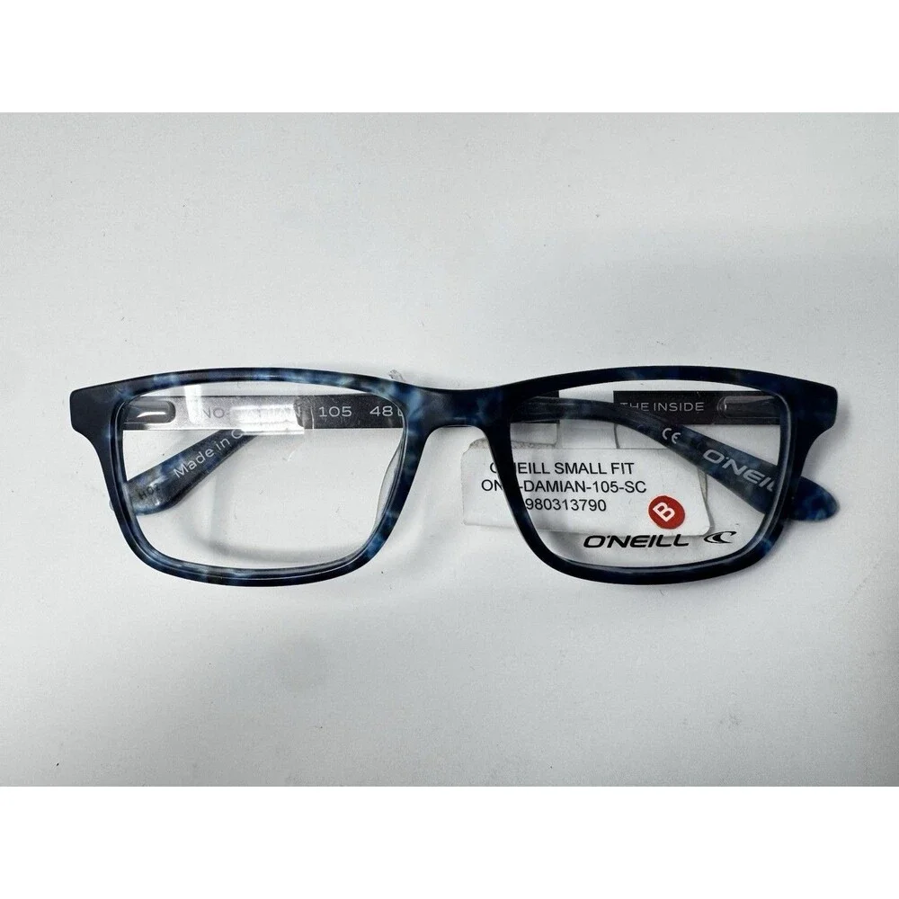 O’Neill ONO-Damian 105 Blue Black Eyeglass Frames New Old Stock 48-15-130